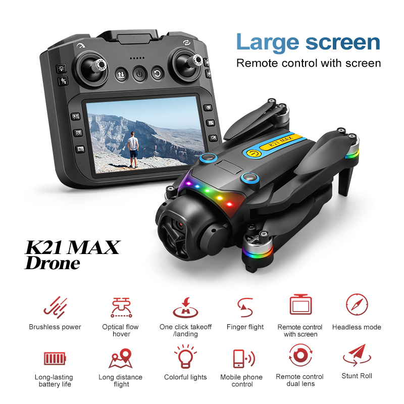 Drone Kit With Camera - Outdoor Aerial Drone Electric Dual Camera