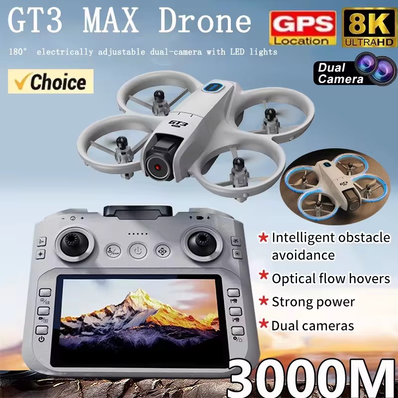2026 GT3Max HD 8K RC Drone wit - Drone Kit Professional review and price